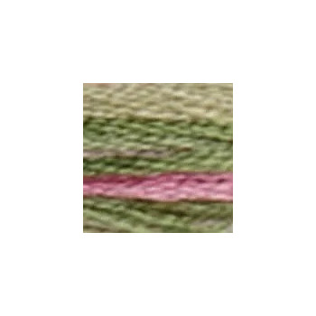 Vícebarevná vyšívací příze DMC Coloris 100% bavlna art. 517, 24 barev