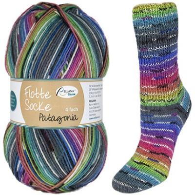 Příze Flotte Socke 4-fach Patagonia, col.1650, 100g