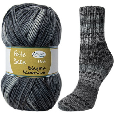 Příze Flotte Socke 6-fach Patagonia Männersache , col.7044, 150g