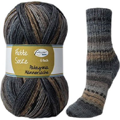 Příze Flotte Socke 6-fach Patagonia Männersache , col.7045, 150g