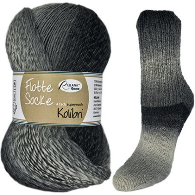 Příze Flotte Socke 4-fach Kolibri, col.6201, 100g