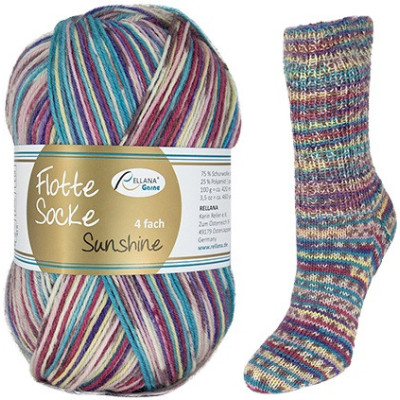 Příze Flotte Socke 4-fach Sunshine, col.1920, 100g