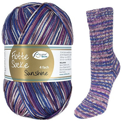Příze Flotte Socke 4-fach Sunshine, col.1921, 100g