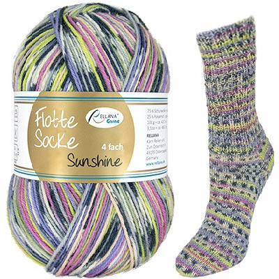 Příze Flotte Socke 4-fach Sunshine, col.1922, 100g