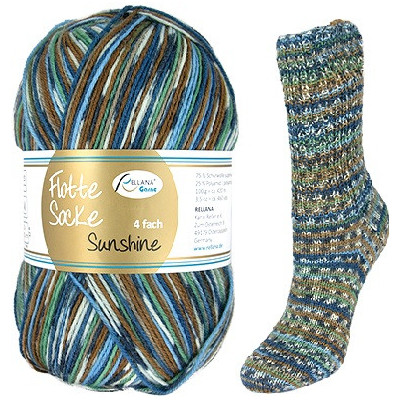 Příze Flotte Socke 4-fach Sunshine, col.1925, 100g