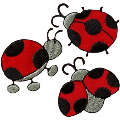 Nažehlovačka Berušky 4,5 x 3 cm a 3,5 x 3 cm Monoquick