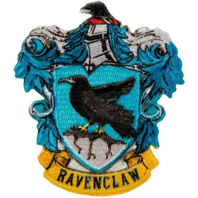 Nažehlovačka Harry Potter© Havraspár kolejní znak 6,4 x 7,1 cm Monoqui