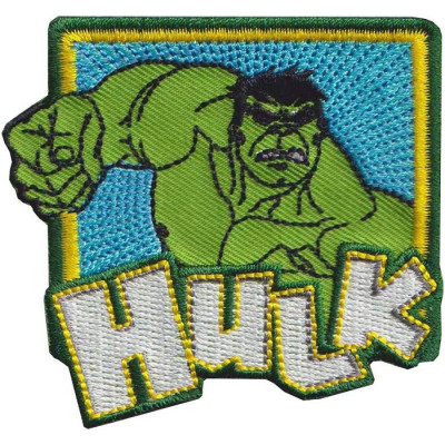 Nažehlovačka Avengers© Hulk 6,6 x 6,2 cm Monoquick