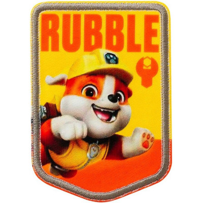 Nažehlovačka Tlapková patrola© Rubble 7,8 x 5,5 cm Monoquick