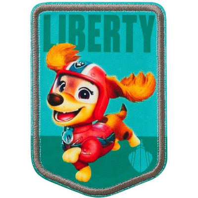 Nažehlovačka Tlapková patrola© Liberty 7,8 x 5,5 cm Monoquick