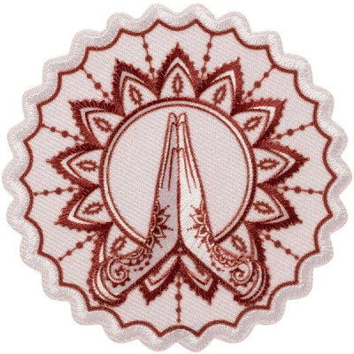 Nažehlovačka Spirituální ruce 7 x 7 cm Monoquick