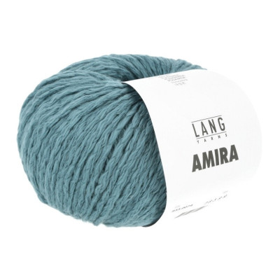 Příze Amira 0074 modrozelená LANG YARNS