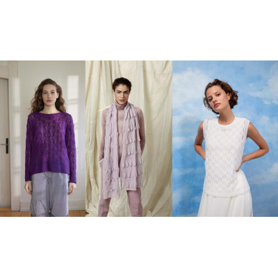 Příze Cashmere Dreams 0047 fialová LANG YARNS