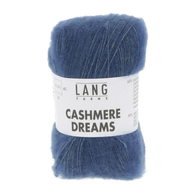 Příze Cashmere Dreams 0034 modrá LANG YARNS
