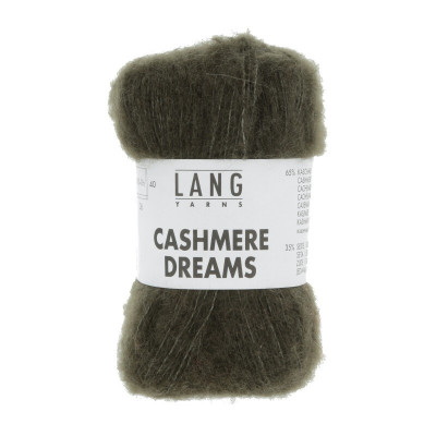 Příze Cashmere Dreams 0098 khaki LANG YARNS