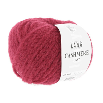 Příze Cashmere Light 0061 červená LANG YARNS