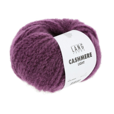 Příze Cashmere Light 0065 fialová LANG YARNS