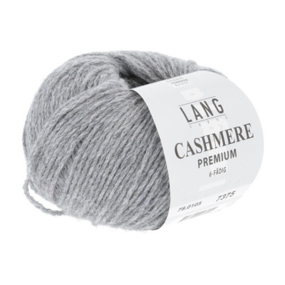 Příze Cashmere Premium 0105 šedá LANG YARNS