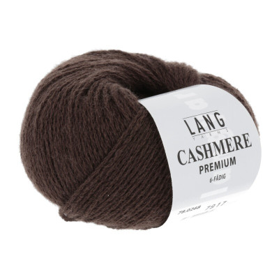 Příze Cashmere Premium 0268 hnědá LANG YARNS