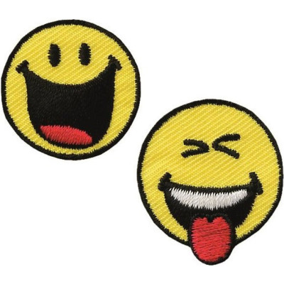 Nažehlovačka Smajlíci Smiley© 2,5 cm Monoquick