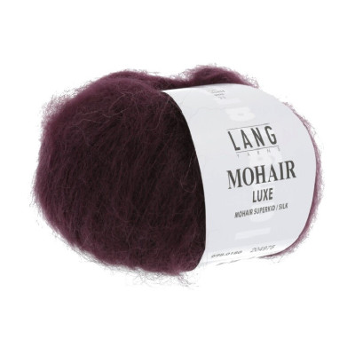Pletací příze Mohair Luxe LANG YARNS, 77% mohér 23% hedvábí