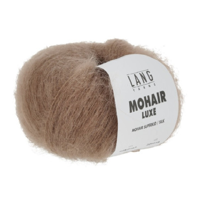 Pletací příze Mohair Luxe LANG YARNS, 77% mohér 23% hedvábí