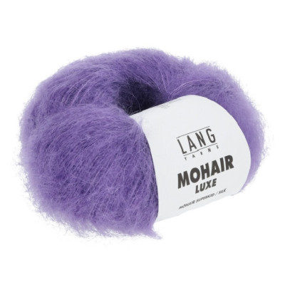 Pletací příze Mohair Luxe LANG YARNS, 77% mohér 23% hedvábí