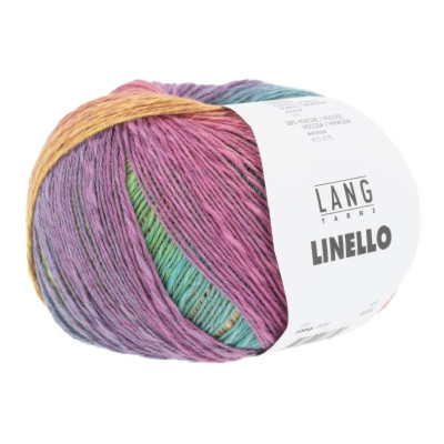 Příze Linello LANG YARNS, 40% len 32% bavlna 28% viskóza