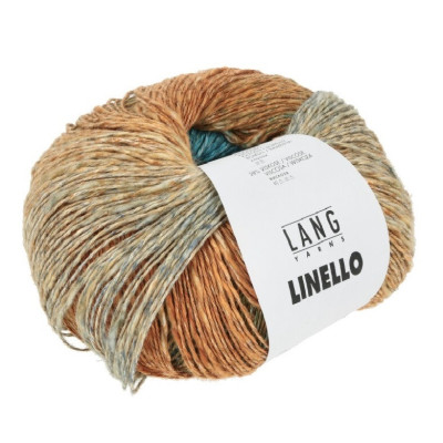 Příze Linello LANG YARNS, 40% len 32% bavlna 28% viskóza