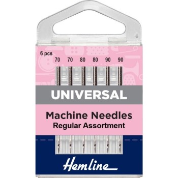 Jehly do šicího stroje univerzální 70-90 5 ks Hemline, VO balení 5 kar