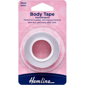 Lepící páska na tělo 3 m BODY Tape, lepící páska do dekoltu Hemline, V