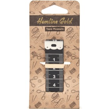 Krejčovský metr 150 cm Hemline Gold, VO balení 5 karet