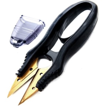 Odstřihávací nůžky štípky 12,7 cm zlaté Hemline Gold, VO balení 3 kart