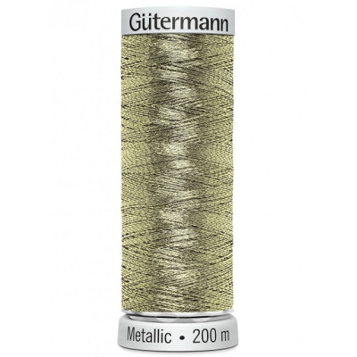 Artikl 709760 Metallic nit na strojní vyšívání Gütermann 200 m, karton