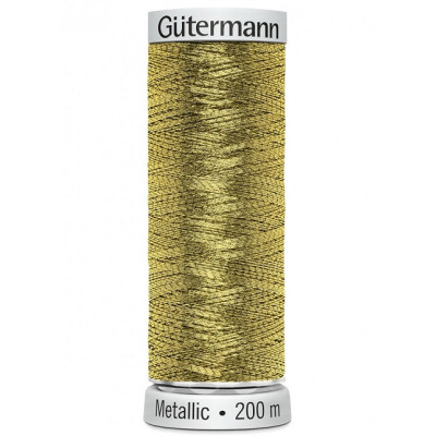 Artikl 709760 Metallic nit na strojní vyšívání Gütermann 200 m, karton