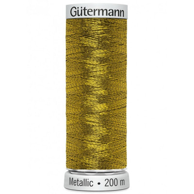 Artikl 709760 Metallic nit na strojní vyšívání Gütermann 200 m, karton