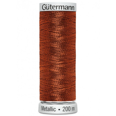 Artikl 709760 Metallic nit na strojní vyšívání Gütermann 200 m, karton