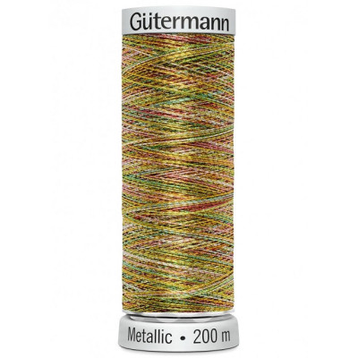 Artikl 709760 Metallic nit na strojní vyšívání Gütermann 200 m, karton