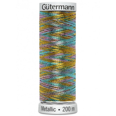 Artikl 709760 Metallic nit na strojní vyšívání Gütermann 200 m, karton