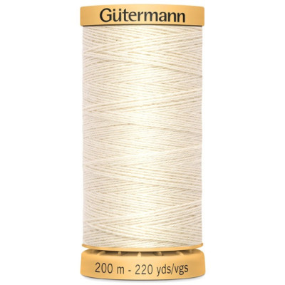Artikl 723550 stehovací bavlněná nit Gütermann 200 m, karton: 5 špulek