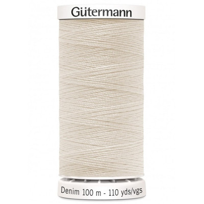 Artikl 700160 Denim nit na šití džínoviny Gütermann 100 m, karton: 5 š
