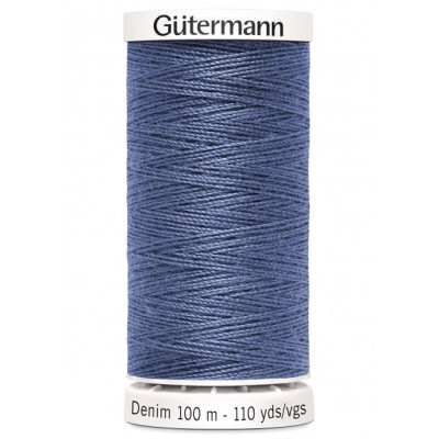 Artikl 700160 Denim nit na šití džínoviny Gütermann 100 m, karton: 5 š