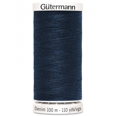Artikl 700160 Denim nit na šití džínoviny Gütermann 100 m, karton: 5 š