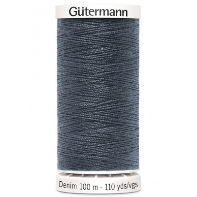 Artikl 700160 Denim nit na šití džínoviny Gütermann 100 m, karton: 5 š
