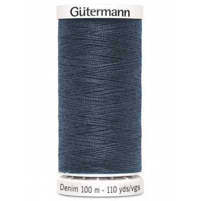 Artikl 700160 Denim nit na šití džínoviny Gütermann 100 m, karton: 5 š