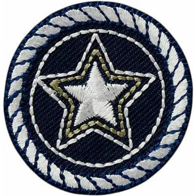 Nažehlovačka Námořnický motiv 3,9 x 3,9 cm Monoquick