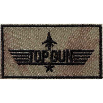 Nažehlovačka Top Gun© logo 6,8 x 3,7 cm Monoquick