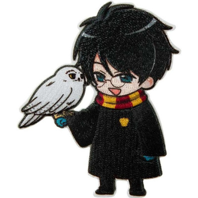 Nažehlovačka Harry Potter© se sovou Hedvikou 6 x 7,5 cm Monoquick