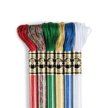 Artikl 317W metalické a efektní příze DMC Mouliné Effet Lumiére, VO ba