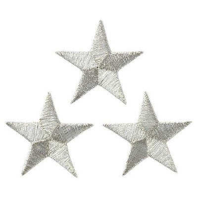 Artikl 08342 Nažehlovačka Hvězdičky stříbrné 2,7 x 2,7 cm Monoquick, V